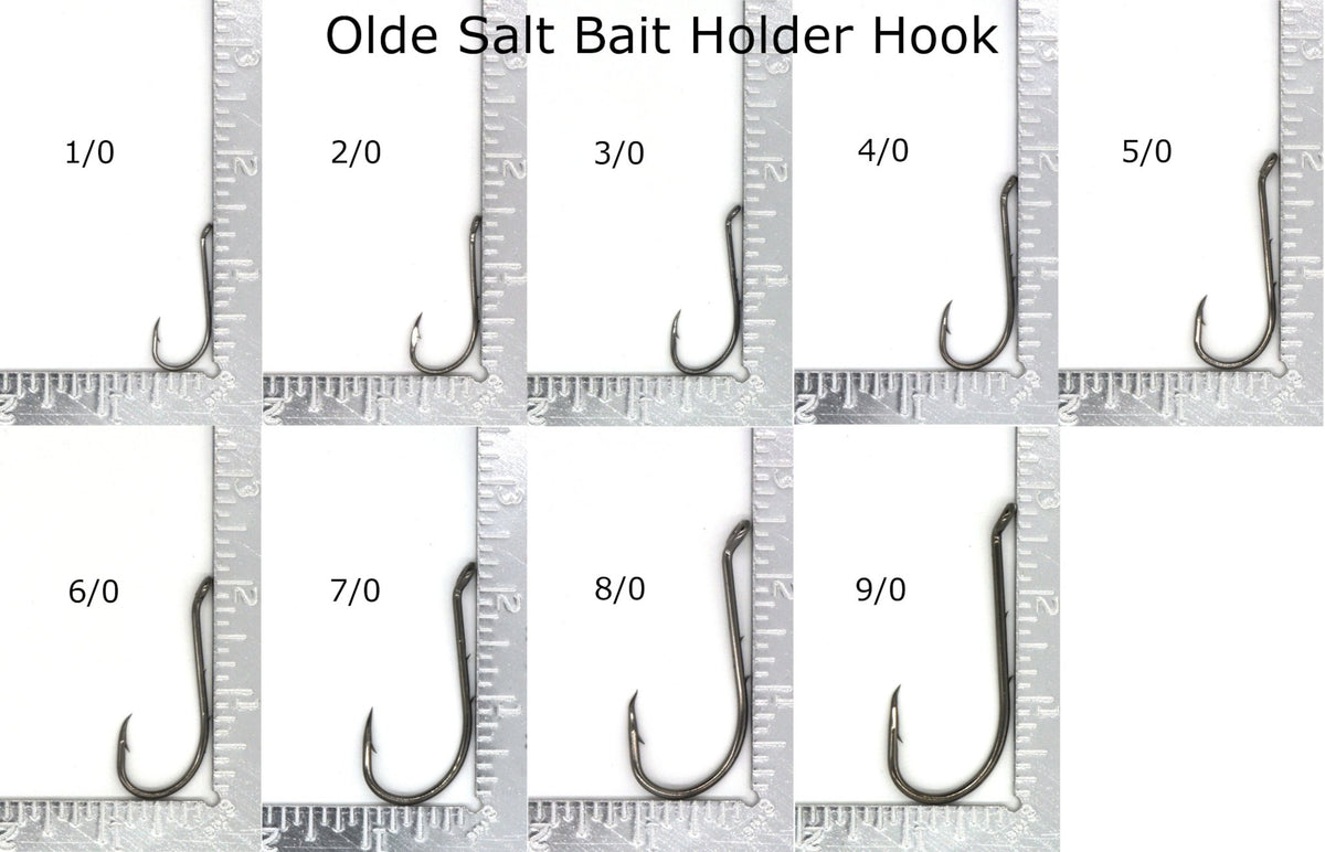 Fish Hooks with Bait Keeper