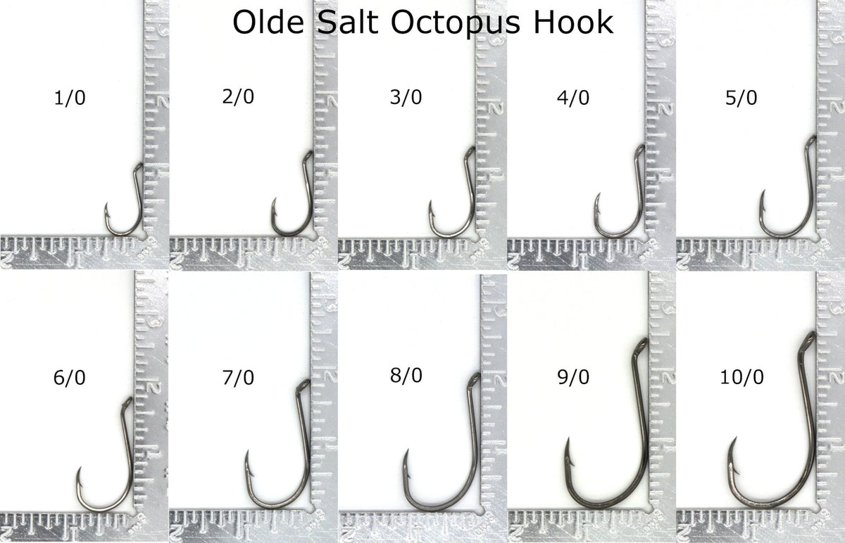 4 Packs Of 6, Masterpro Pre Tied / Snelled Octopus Circle Hooks Size 5/0-6/0