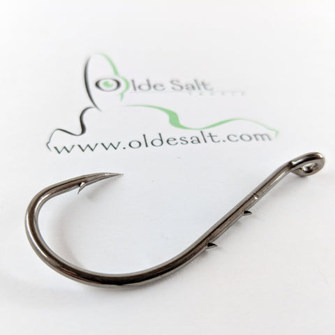 alibaster fishing hook Hawaiian Angler AH 14 (10pc) you can hook them and keep them hooked with ease #230 Live Bait-Albacore Hook -
