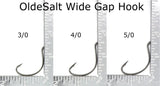 Olde Salt Wide Gap Hook Sizes